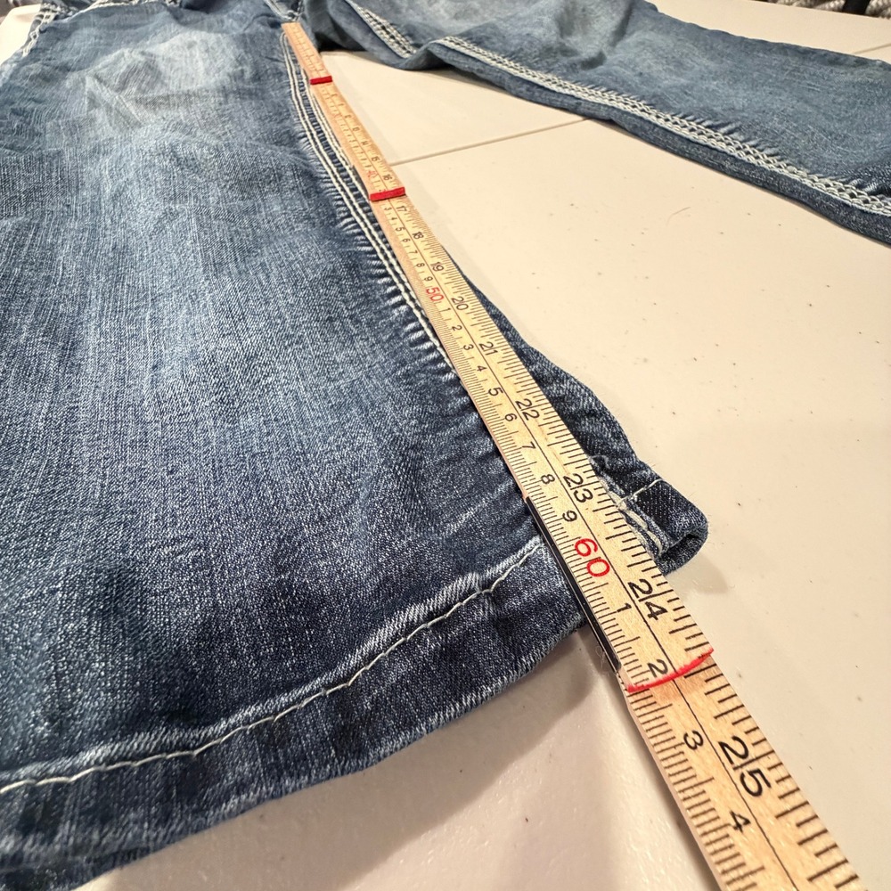 Maurices Jeans Women Dark Wash Embellished Pocket Stitch Detail Denim Pants Y2K‎ - Picture 6 of 10